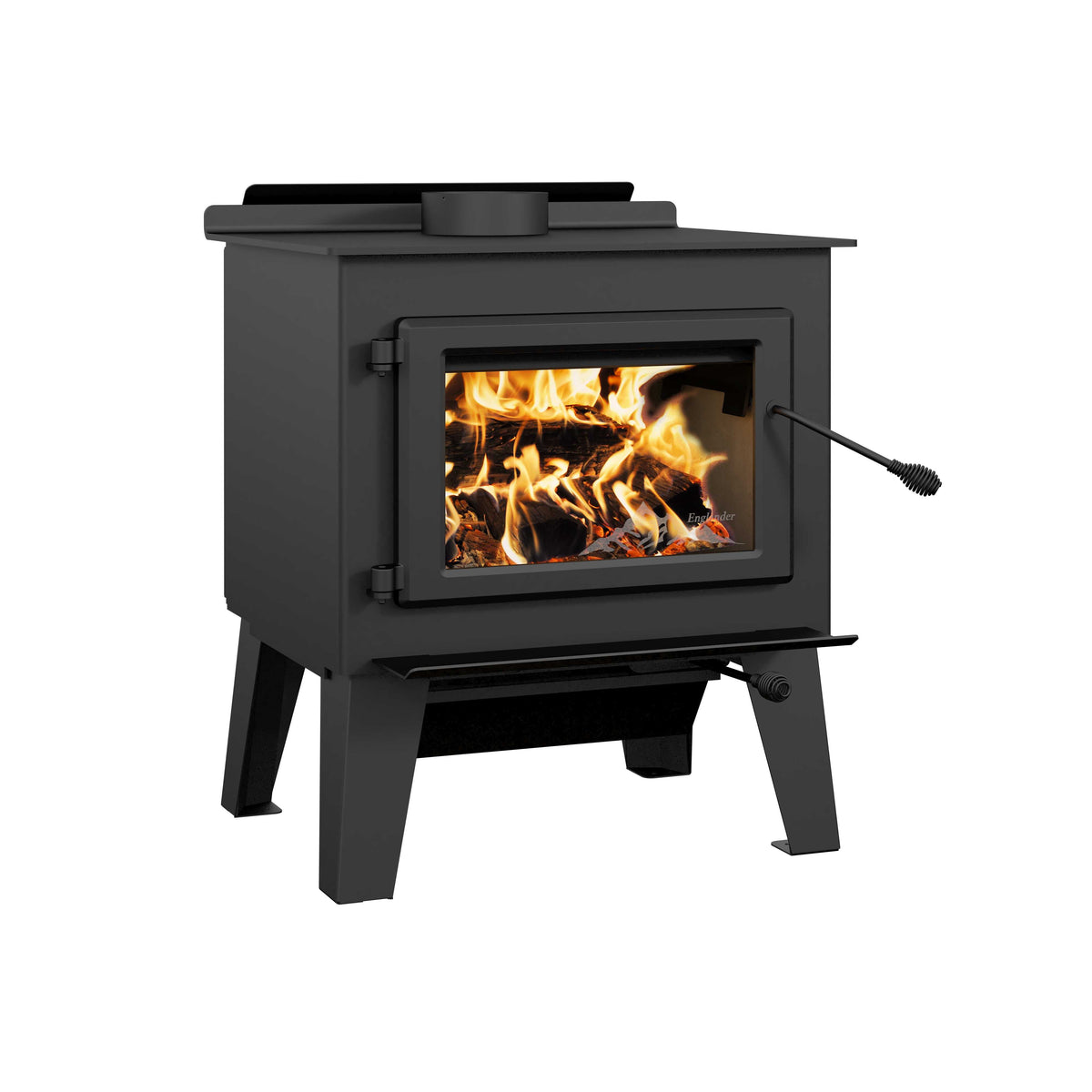Blue Ridge 300L High-Efficiency Wood Stove: EPA Certified, 2100 sq ft Heating Power