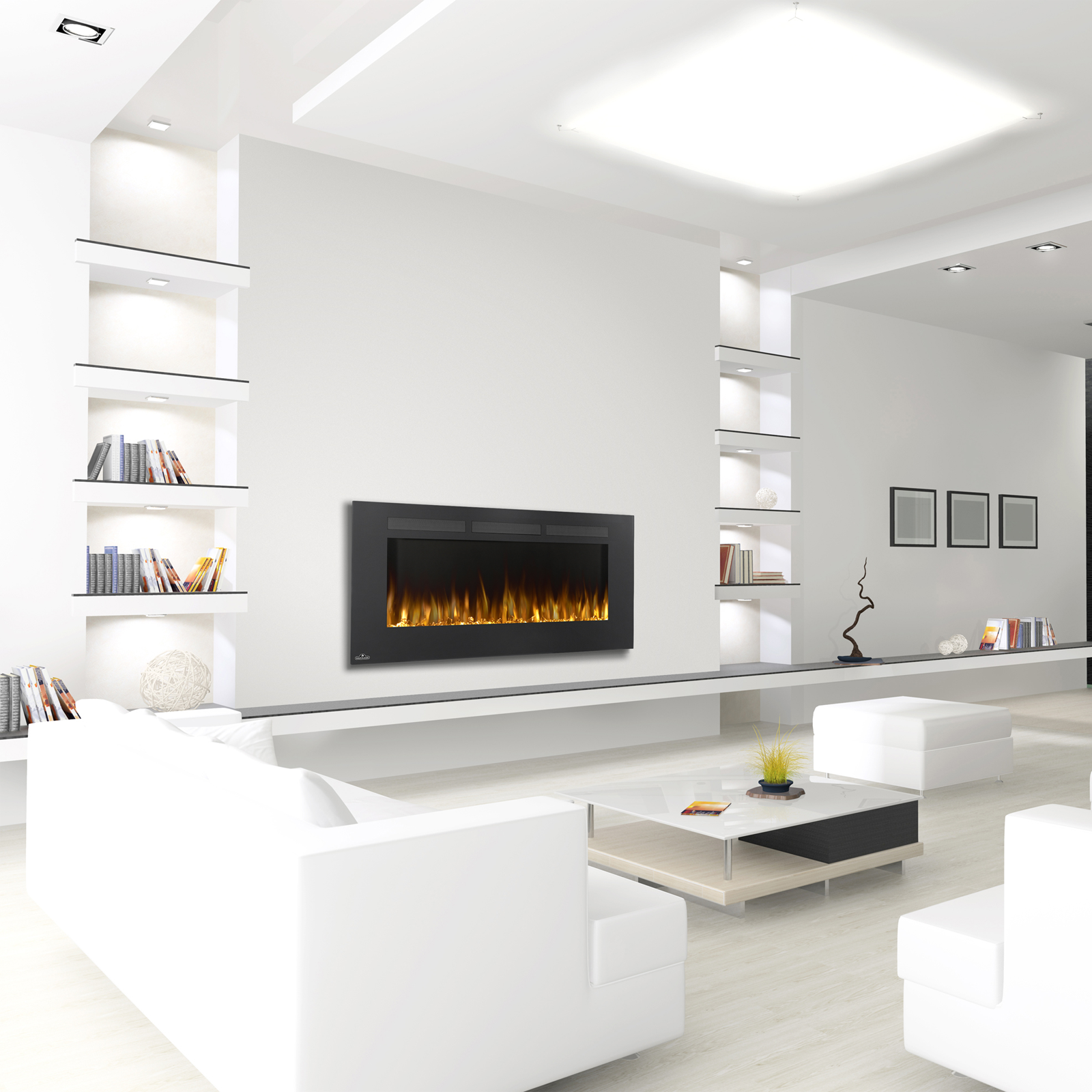 Napoleon Allure 50 inch Wall Mounted Electric Fireplace - NEFL50FH