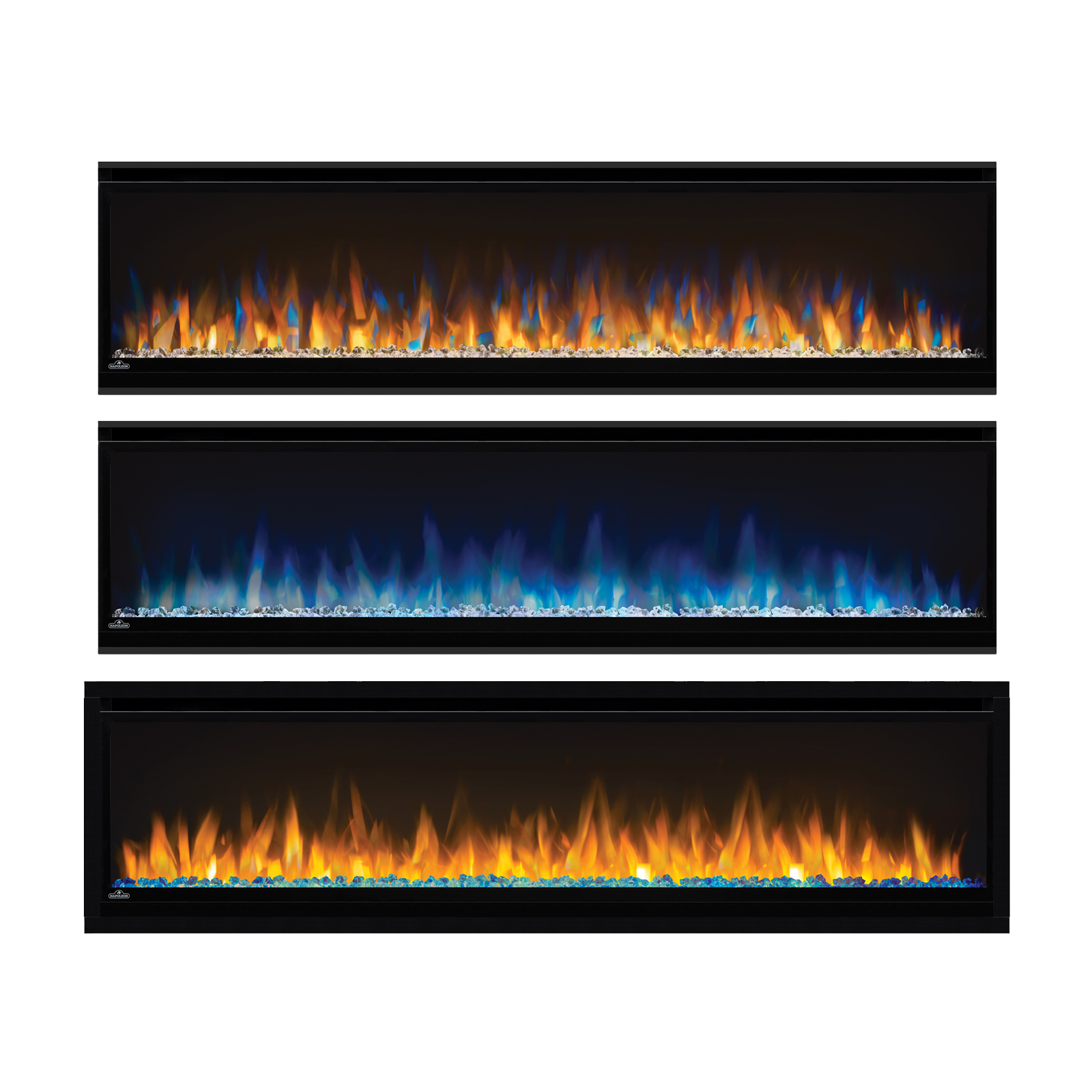 Napoleon AlluraVision 60 inch Slimline Wall Mounted Electric Fireplace - NEFL60CHS-1