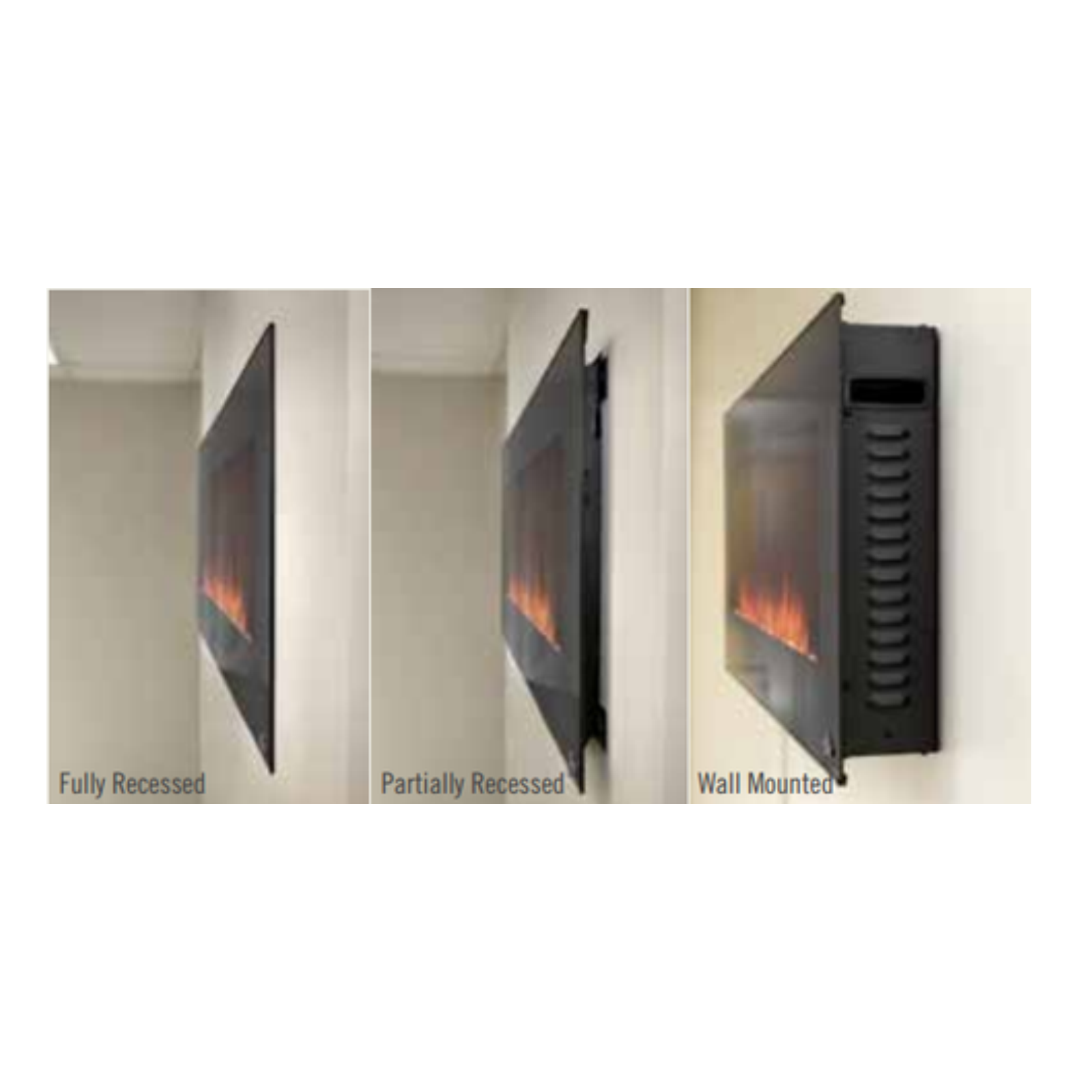 Napoleon Allure 50 inch Wall Mounted Electric Fireplace - NEFL50FH