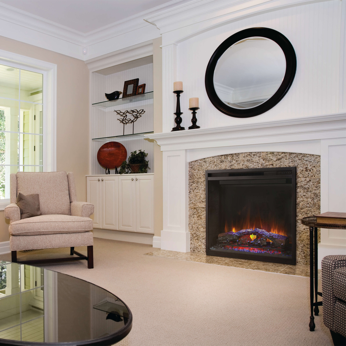 Napoleon Element 36 Built-in Electric Fireplace - NEFB36H-BS-1