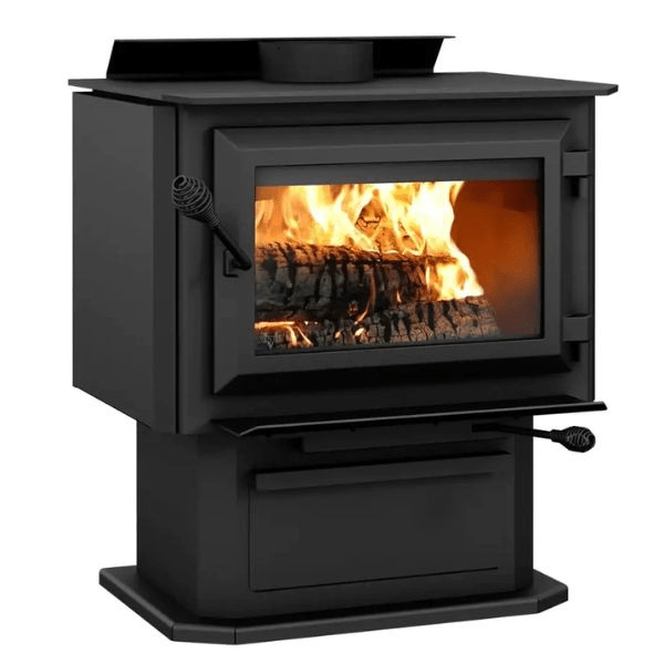 Ventis HES170 Wood Stove On Pedestal- VB00013