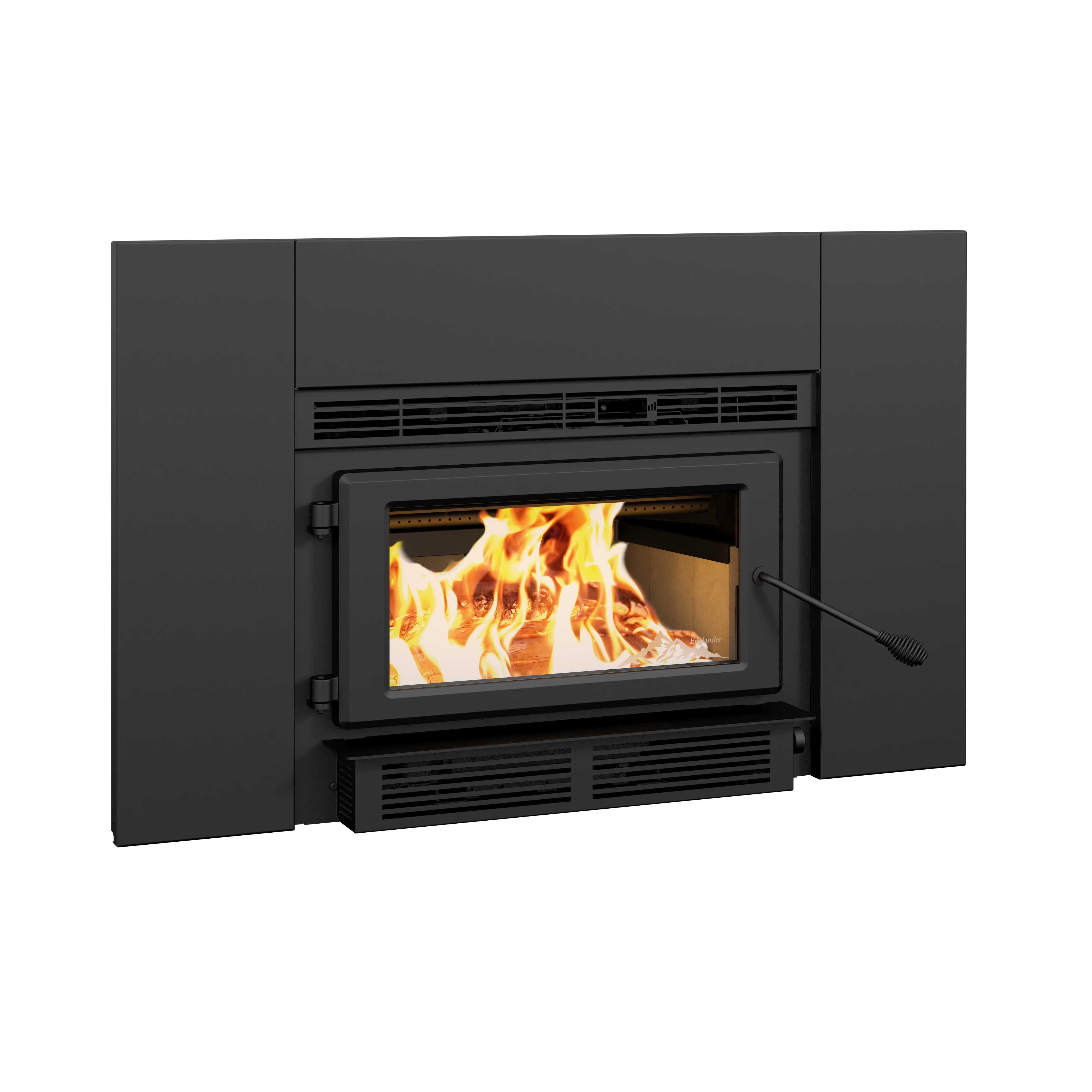 Englander Blue Ridge 150-I Compact Wood Burning Fireplace Insert with Blower ESW0006