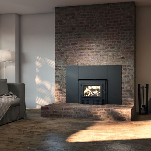 Blue Ridge 300-I EPA Certified High-Efficiency Wood Insert for Masonry Fireplaces  ESW0009