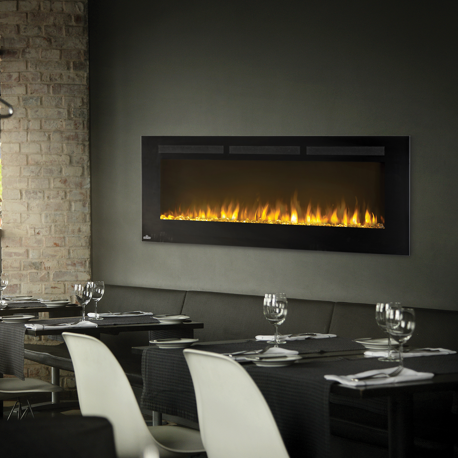 Napoleon Allure 50 inch Wall Mounted Electric Fireplace - NEFL50FH