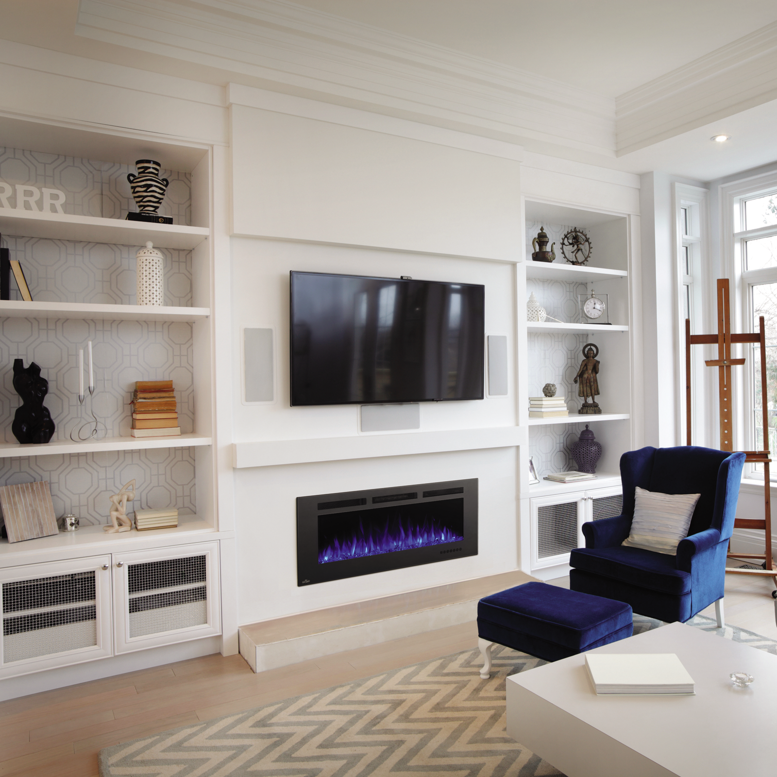 Napoleon Allure 50 inch Wall Mounted Electric Fireplace - NEFL50FH